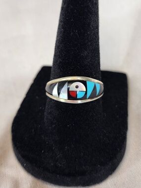 Native American Zuni ring SZ 7.25